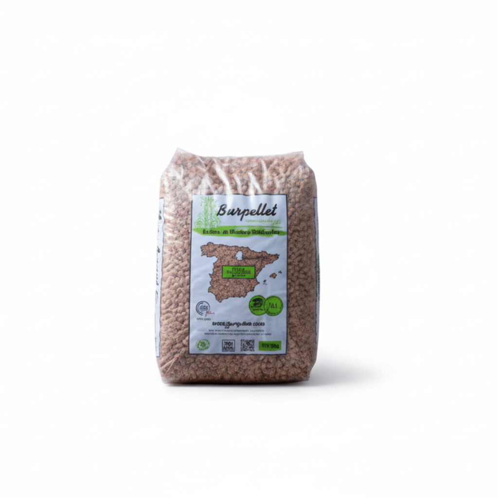 Burpellet - 1 Palet de 72 Sacos certificado Enplus 15 kg