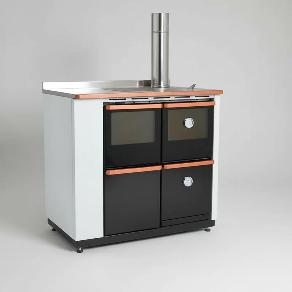 Cocina de pellets sin electricidad