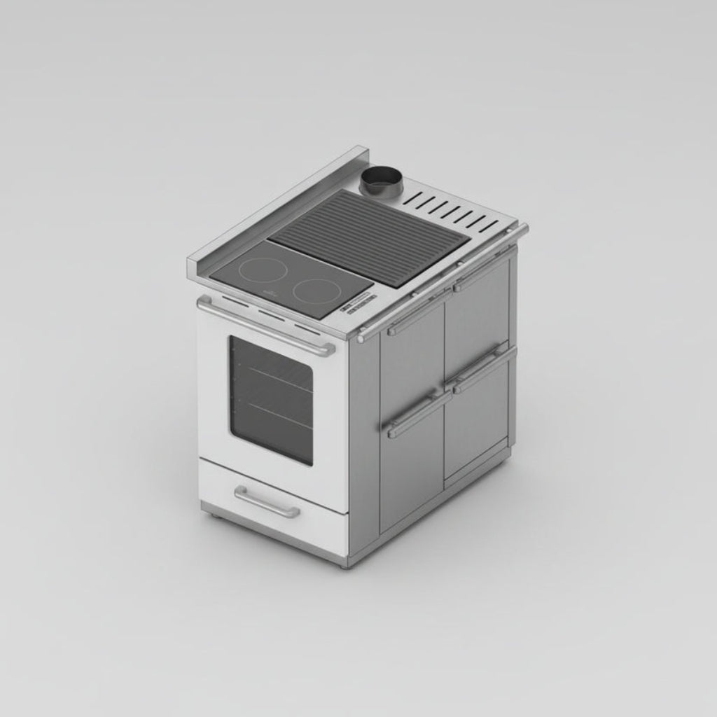 Cocina de pellets sin electricidad