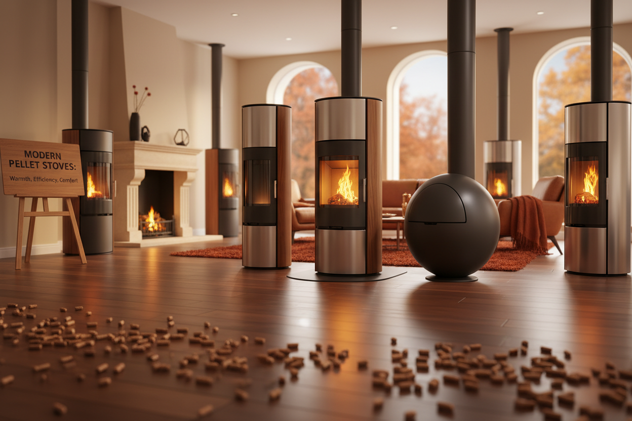 image de fonds pour ma collection de Estufas de Pellets