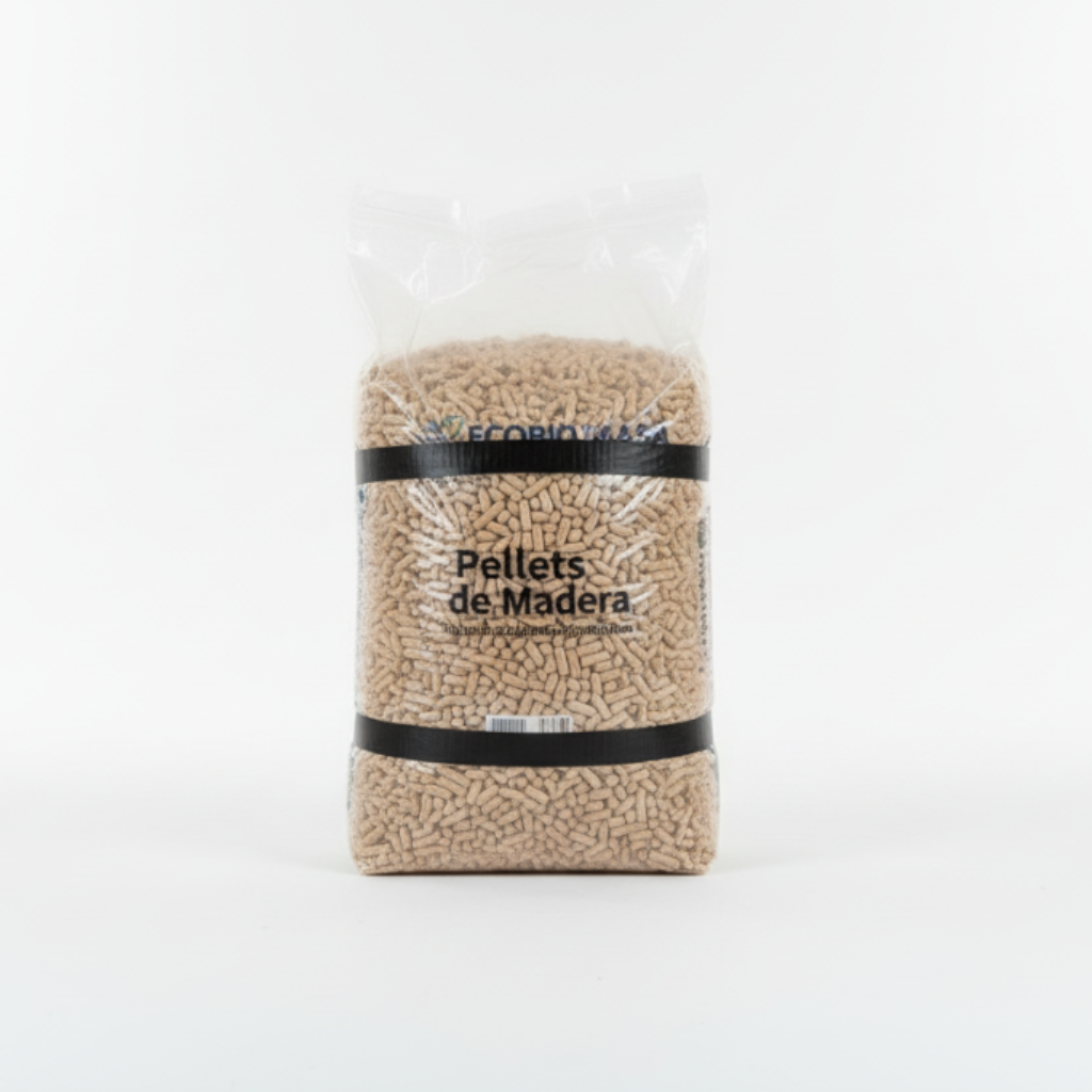 Ecobiomas - 1 Palets de 70 Sacos certificado Enplus 15 kg